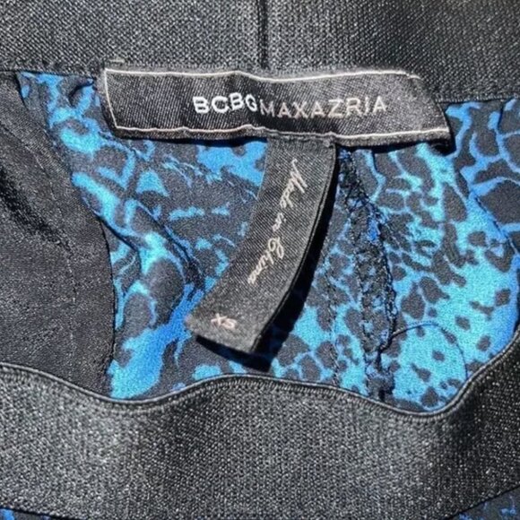 Bcbg Max Azria Dress Pants Blue XS Work Pant - Picture 7 of 8